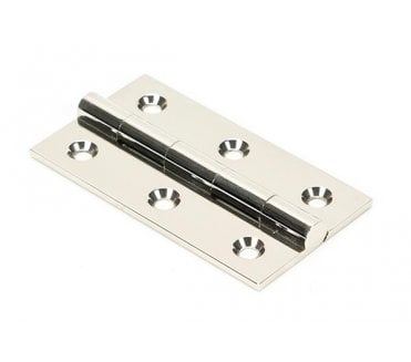 From The Anvil Polished Nickel 64mm Butt Hinge (Pair)