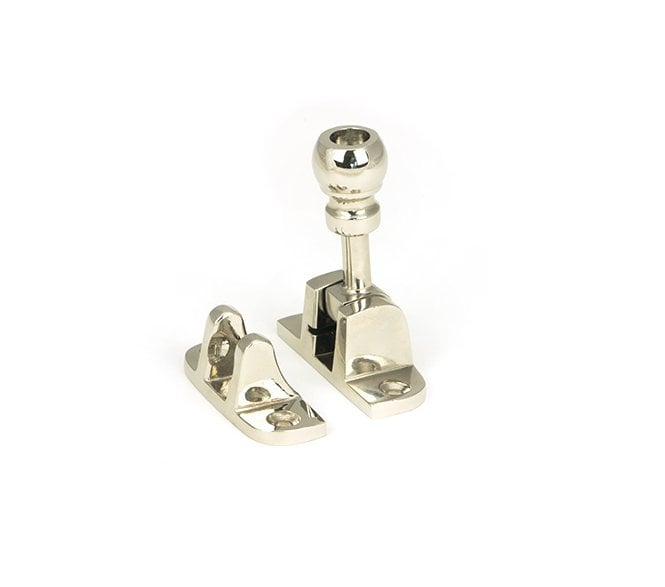From The Anvil Polished Nickel Mushroom Brighton Fastener (Radiused)