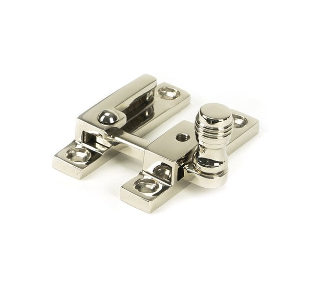 From The Anvil Polished Nickel Prestbury Quadrant Fastener - Narrow