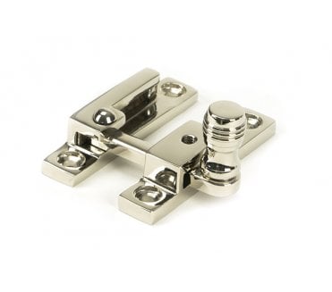 From The Anvil Polished Nickel Prestbury Quadrant Fastener - Narrow