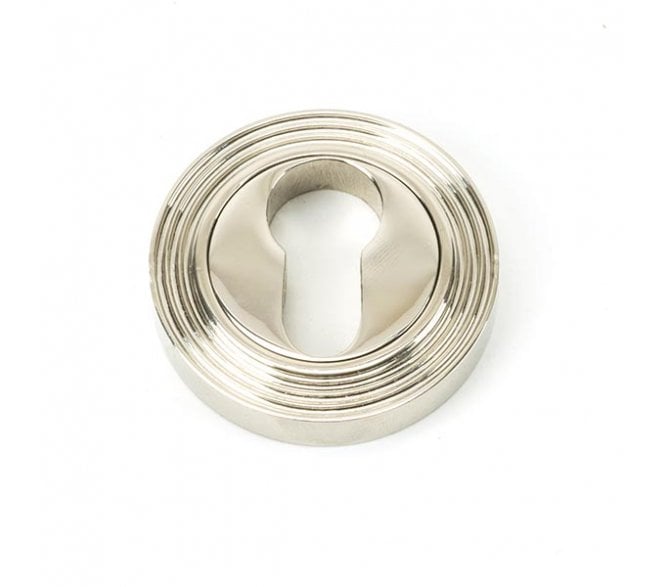 From The Anvil Polished Nickel Round Euro Escutcheon (Beehive)