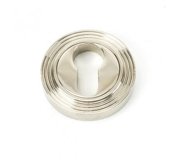 From The Anvil Polished Nickel Round Euro Escutcheon (Beehive)