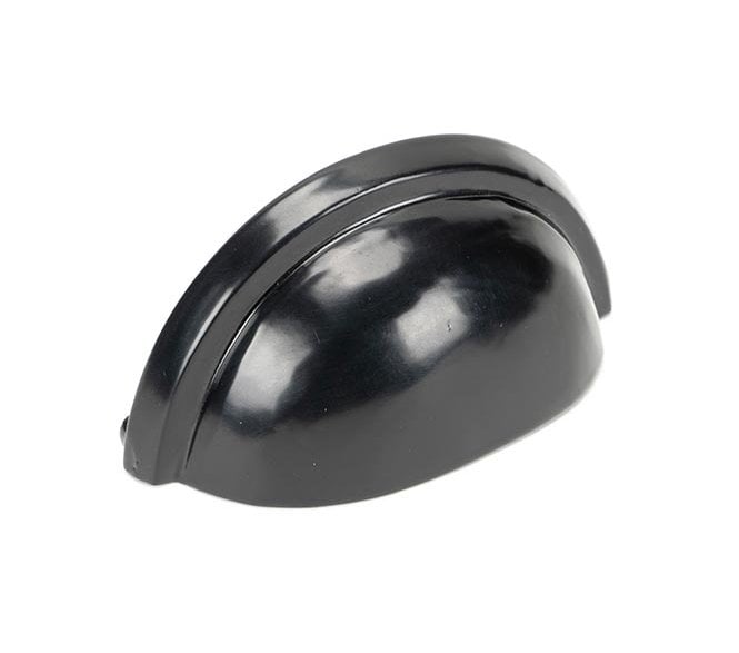 From The Anvil Regency Concealed Drawer Cup Pull - Black