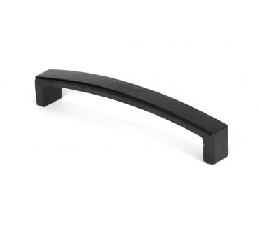 From The Anvil Ribbed Cabinet Pull Handles - Black