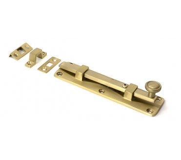 From The Anvil Satin Brass 6 Universal Bolt
