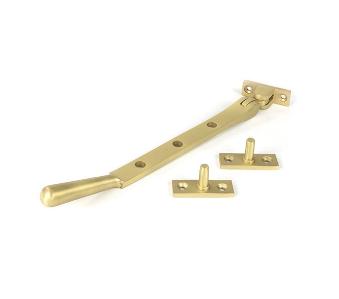 From The Anvil Satin Brass 8 Newbury Stay
