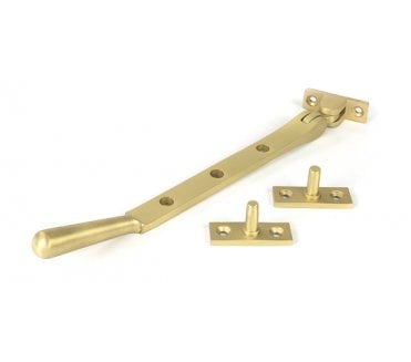 From The Anvil Satin Brass 8 Newbury Stay