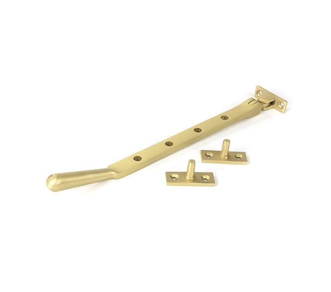 From The Anvil Satin Brass 10 Newbury Stay