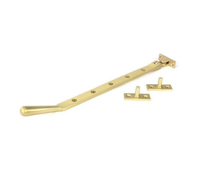 From The Anvil Satin Brass 12 Newbury Stay