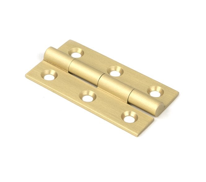 From The Anvil Satin Brass 65mm Butt Hinge (Pair)