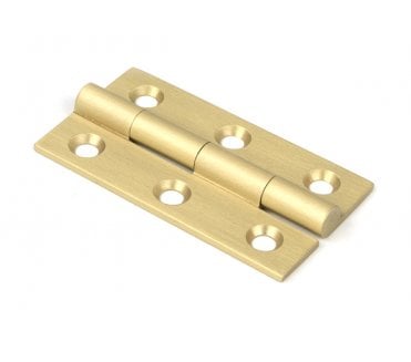 From The Anvil Satin Brass 65mm Butt Hinge (Pair)