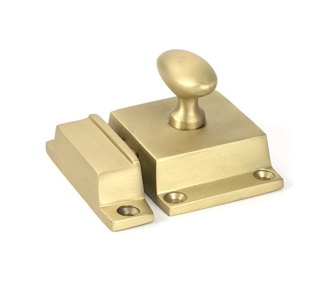 From The Anvil Satin Brass Cabinet Latch