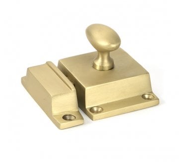 From The Anvil Satin Brass Cabinet Latch