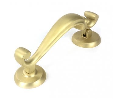 From The Anvil Satin Brass Doctors Door Knocker