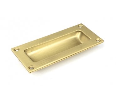 From The Anvil Satin Brass Flush Handle