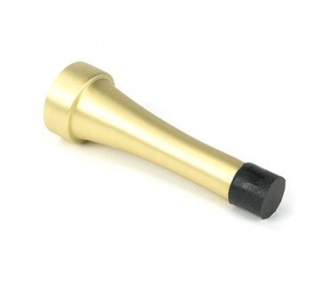 From The Anvil Satin Brass Projection Door Stop