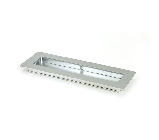 From The Anvil Satin Chrome 175mm Plain Rectangular Pull