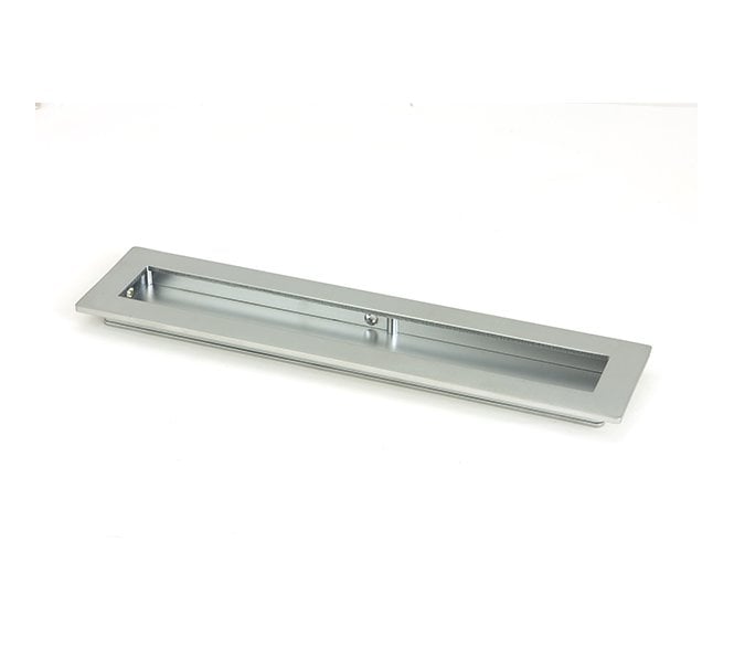 From The Anvil Satin Chrome 250mm Plain Rectangular Pull