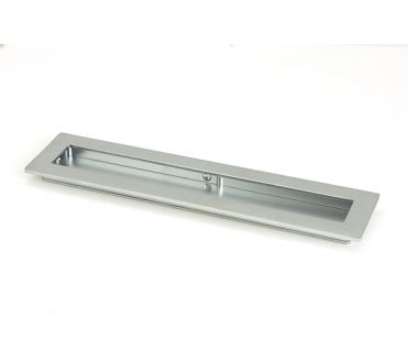 From The Anvil Satin Chrome 250mm Plain Rectangular Pull