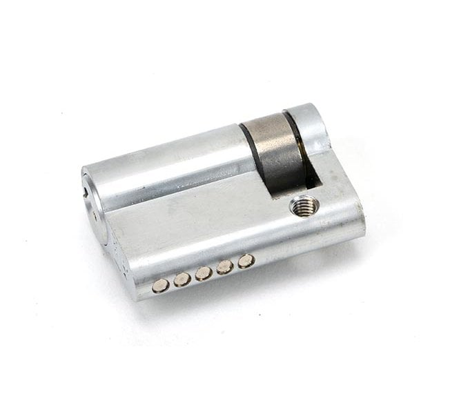 From The Anvil Satin Chrome 35/10 5pin Single Cylinder