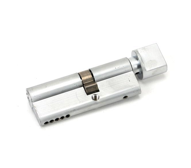 From The Anvil Satin Chrome 35T/45 5pin Euro Cylinder/Thumbturn