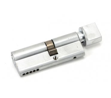 From The Anvil Satin Chrome 35T/45 5pin Euro Cylinder/Thumbturn