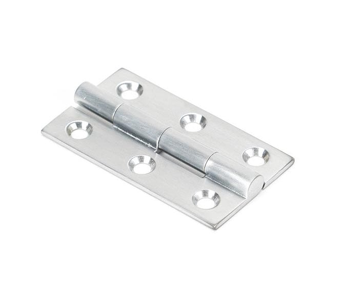 From The Anvil Satin Chrome 50mm Butt Hinge (Pair)