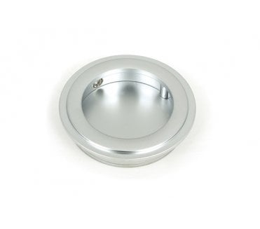 From The Anvil Satin Chrome 60mm Art Deco Round Pull