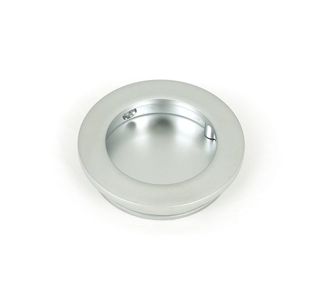 From The Anvil Satin Chrome 60mm Plain Round Pull