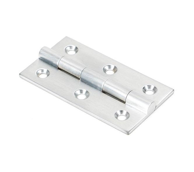 From The Anvil Satin Chrome 64mm Butt Hinge (Pair)