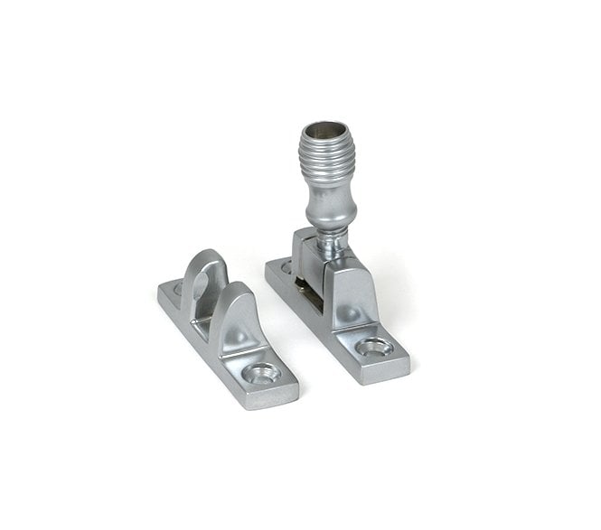 From The Anvil Satin Chrome Beehive Brighton Fastener - Narrow (Square)
