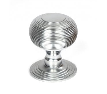 From The Anvil Satin Chrome Beehive Centre Door Knob