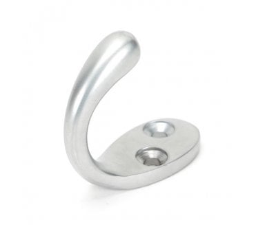 From The Anvil Satin Chrome Celtic Single Robe Hook