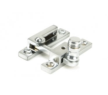 From The Anvil Satin Chrome Prestbury Quadrant Fastener - Narrow