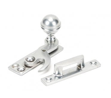 From The Anvil Satin Chrome Prestbury Sash Hook Fastener
