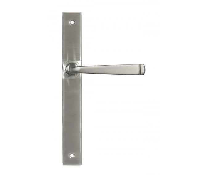 From The Anvil Satin Marine SS (316) Avon Slimline Lever Espag. Latch Set