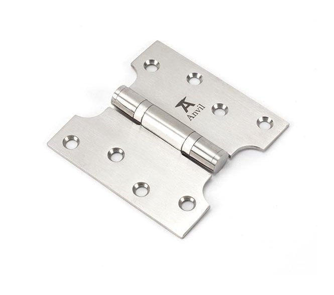 From The Anvil Satin SS 102x50x102mm Parliament Hinge (Pair)