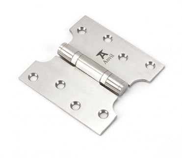 From The Anvil Satin SS 102x50x102mm Parliament Hinge (Pair)