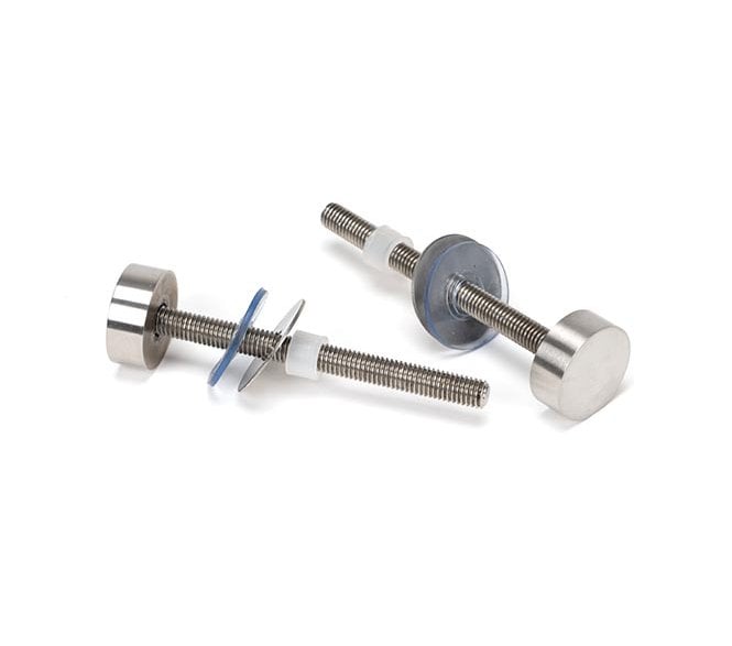 From The Anvil Satin SS (304) 100mm Bolt Fixings for T Bar (2)