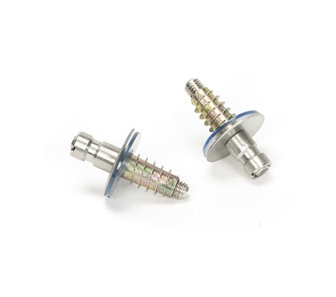 From The Anvil Satin SS (304) 50mm Secret Fixings for T Bar (2) - Offset