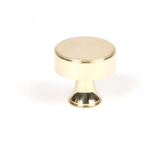 From The Anvil Scully Cabinet Knobs - Polished Brass