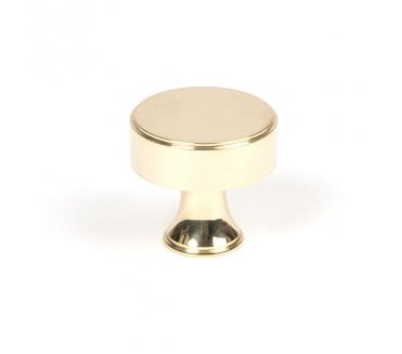 From The Anvil Scully Cabinet Knobs - Polished Brass
