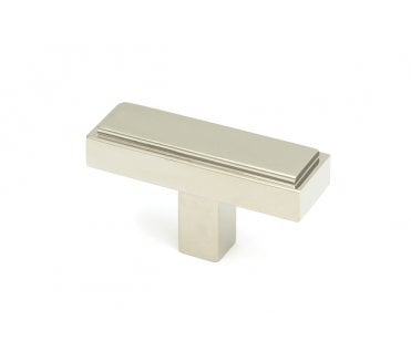 From The Anvil Scully T-Bar Cabinet Knobs - Polished Nickel