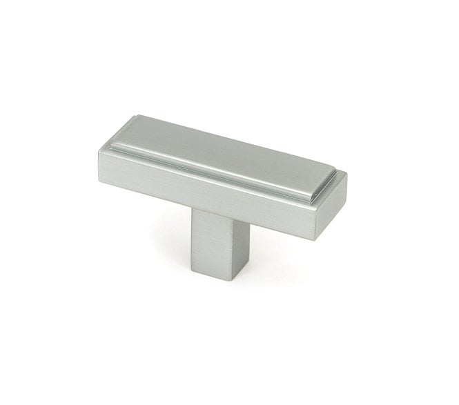 From The Anvil Scully T-Bar Cabinet Knobs - Satin Chrome