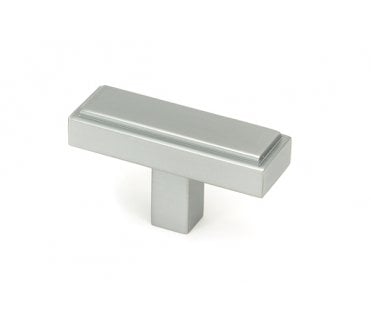 From The Anvil Scully T-Bar Cabinet Knobs - Satin Chrome