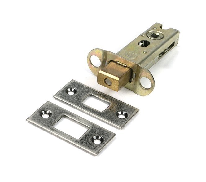 From The Anvil Tubular Bathroom Deadbolts - Pewter