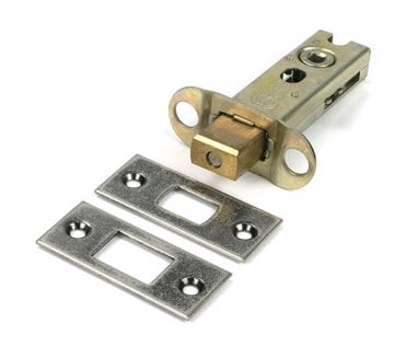 From The Anvil Tubular Bathroom Deadbolts - Pewter