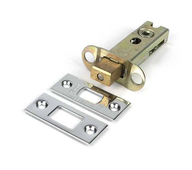 From The Anvil Tubular Bathroom Deadbolts - Polished Chrome