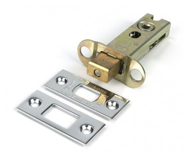 From The Anvil Tubular Bathroom Deadbolts - Polished Chrome