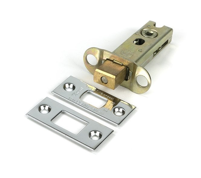 From The Anvil Tubular Bathroom Deadbolts - Polished Stainless Steel
